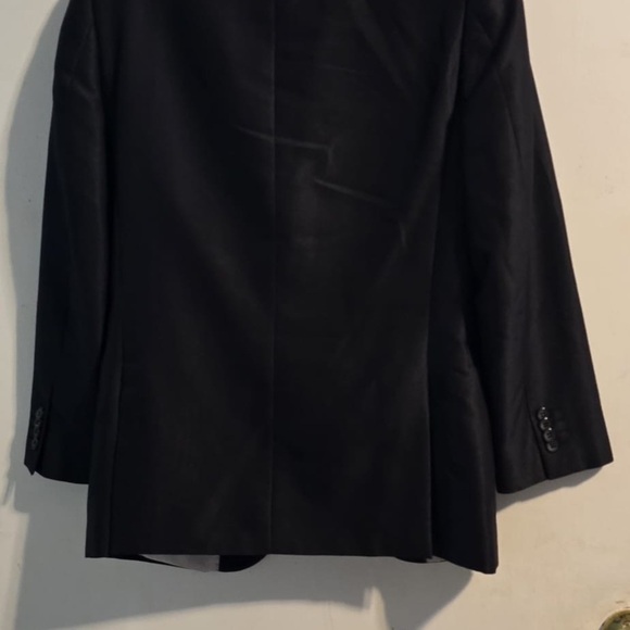 Black Sport Coat with Notched Lapel and Structured Shoulders Tazio ultra slim - Picture 2 of 8